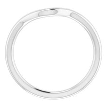 Load image into Gallery viewer, Sterling Silver Band for 10x8 mm Oval Ring
