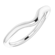 Load image into Gallery viewer, Sterling Silver Band for 8 mm Cushion Ring
