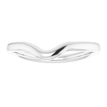 Charger l'image dans la galerie, Sterling Silver Band for 7 mm Cushion Ring
