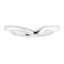 Charger l'image dans la galerie, Sterling Silver Band for 8x6 mm Emerald Ring
