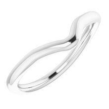 Charger l'image dans la galerie, Sterling Silver Band for 8 mm Asscher Ring

