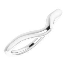 Load image into Gallery viewer, Sterling Silver Band for 10 mm Square Ring
