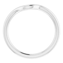 Charger l'image dans la galerie, Sterling Silver Band for 7 mm Cushion Ring
