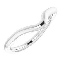 Load image into Gallery viewer, Sterling Silver Band for 7.5 mm Square Ring
