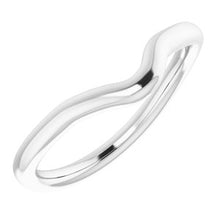 Load image into Gallery viewer, Sterling Silver Band for 6.5 mm Square Ring
