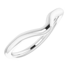 Load image into Gallery viewer, Sterling Silver Band for 8 mm Square Ring
