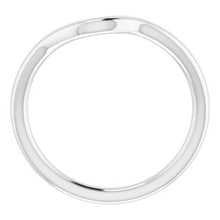 Charger l'image dans la galerie, Sterling Silver Band for 9.4 mm Round Ring

