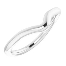 Charger l'image dans la galerie, Sterling Silver Band for 9 mm Asscher Ring
