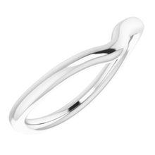Charger l'image dans la galerie, Sterling Silver Band for 9x7 mm Emerald Ring
