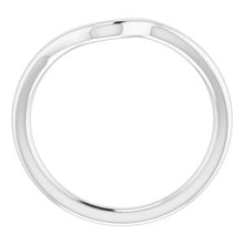 Load image into Gallery viewer, Sterling Silver Band for 9 mm Square Ring
