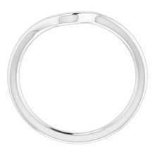 Charger l'image dans la galerie, Sterling Silver Band for 9 mm Asscher Ring

