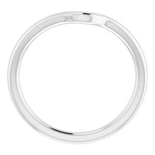 Charger l'image dans la galerie, Sterling Silver Band for 9x7 mm Emerald Ring
