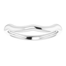 Load image into Gallery viewer, Sterling Silver Band for 12x10 mm Oval Ring
