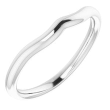 Load image into Gallery viewer, Sterling Silver Band for 8.2 mm Round Ring
