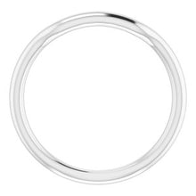 Load image into Gallery viewer, Sterling Silver Band for 7 mm Cushion Ring
