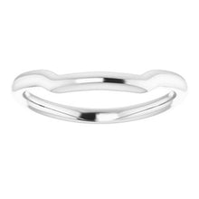 Charger l'image dans la galerie, Sterling Silver Band for 8x6 mm Emerald Ring
