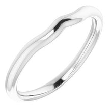 Load image into Gallery viewer, Sterling Silver Band for 7 mm Round Ring
