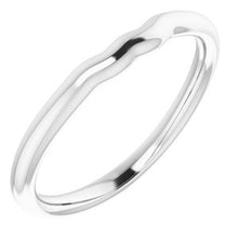 Load image into Gallery viewer, Sterling Silver Band for 6x4 mm Oval Ring
