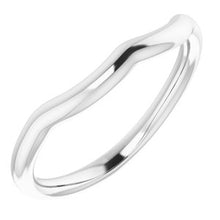 Load image into Gallery viewer, Sterling Silver Band for 11x9 mm Oval Ring
