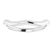 Charger l'image dans la galerie, Sterling Silver Band for 12 mm Round Ring

