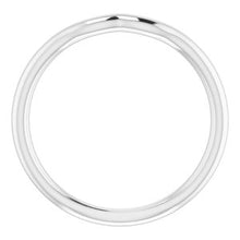 Charger l'image dans la galerie, Sterling Silver Band for 6.5 mm Round Ring

