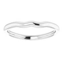 Charger l'image dans la galerie, Sterling Silver Band for 6.5 mm Round Ring
