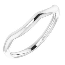 Charger l'image dans la galerie, Sterling Silver Band for 11 mm Round Ring
