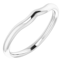 Load image into Gallery viewer, Sterling Silver Band for 7.4 mm Round Ring
