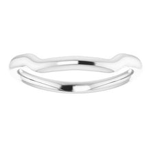 Load image into Gallery viewer, Sterling Silver Band for 9x7 mm Emerald Ring
