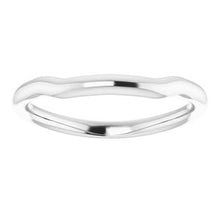 Load image into Gallery viewer, Sterling Silver Band for 7 mm Cushion Ring
