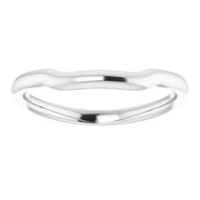 Load image into Gallery viewer, Sterling Silver Band for 7x5 mm Emerald Ring
