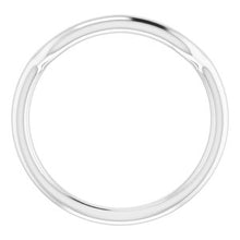 Load image into Gallery viewer, Sterling Silver Band for 10 mm Square Ring
