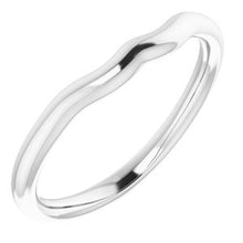 Load image into Gallery viewer, Sterling Silver Band for 8x6 mm Oval Ring
