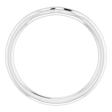 Load image into Gallery viewer, Sterling Silver Band for 8x6 mm Oval Ring
