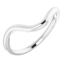 Charger l'image dans la galerie, Sterling Silver Band for 5.5 mm Round Ring
