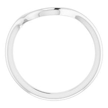 Load image into Gallery viewer, Sterling Silver Band for 6 mm Cushion Ring
