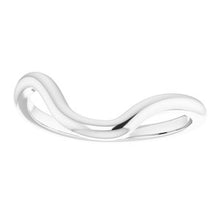 Load image into Gallery viewer, Sterling Silver Band for 6 mm Cushion Ring
