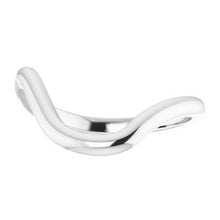 Load image into Gallery viewer, Sterling Silver Band for 9 mm Cushion Ring
