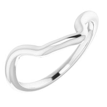 Charger l'image dans la galerie, Sterling Silver Band for 5.5 mm Square Ring
