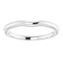 Load image into Gallery viewer, Sterling Silver  6.5 mm Round Wedding Band
