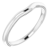 Load image into Gallery viewer, Sterling Silver  6.5 mm Round Wedding Band

