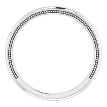 Load image into Gallery viewer, Sterling Silver  9 mm Round Wedding Band
