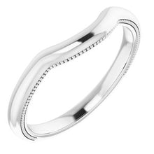 Load image into Gallery viewer, Sterling Silver  9 mm Square Wedding Band
