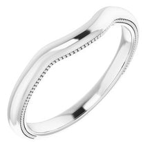 Load image into Gallery viewer, Sterling Silver  9 mm Asscher Wedding Band
