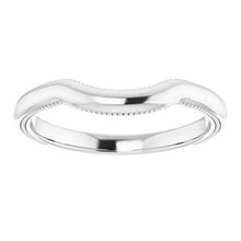 Load image into Gallery viewer, Sterling Silver  9 mm Square Wedding Band
