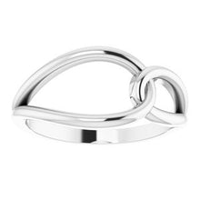 Charger l'image dans la galerie, Sterling Silver Interlocking Circle Ring
