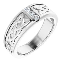 Load image into Gallery viewer, Platinum 1/5 CTW Diamond Ring
