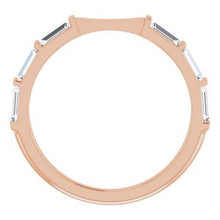Load image into Gallery viewer, 14K Rose 1/2 CTW Diamond Band
