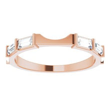 Load image into Gallery viewer, 14K Rose 1/2 CTW Diamond Band
