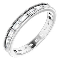Charger l&#39;image dans la galerie, 14K White 3/4 CTW Diamond Eternity Band Taille 7
